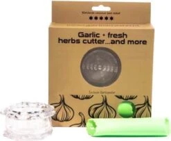 Garlicmaster Knoflookpers - Ook Voor Kruiden En Noten - Transparant -Kookgerei Koning Verkoop 1200x986 8