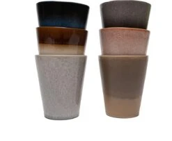 Koffiekopjes - Earth Koffiemok - 200ML En 310ML - Koffiebeker - Set Van 12 Kopjes (ook Los Verkrijgbaar) - Porselein - Hip En Trendy -Kookgerei Koning Verkoop 1200x987 2