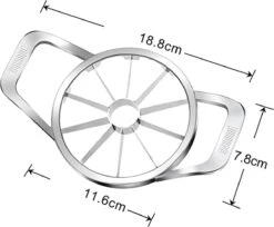 Appelboor - Appelsnijder - RVS - Zilver - Hoogwaardig Roestvrijstaal 9 Appelboor - Appelsnijder - RVS - Zilver - Hoogwaardig Roestvrijstaal -Kookgerei Koning Verkoop 1200x991 1