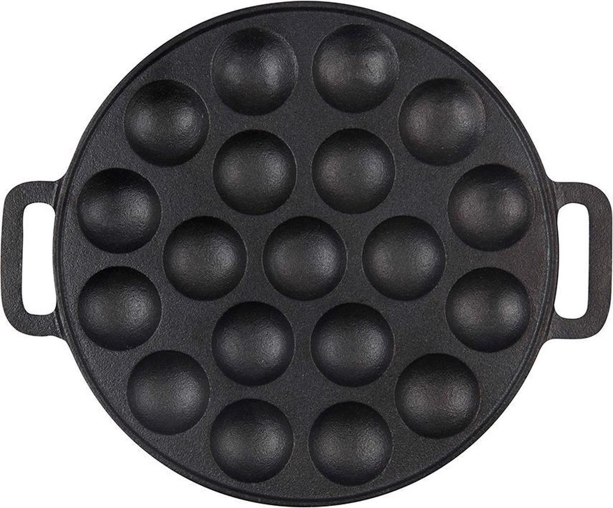 The Windmill Poffertjespan 30 Cm Gietijzer 2,3 Kg Zwart 3 The Windmill Poffertjespan 30 Cm Gietijzer 2,3 Kg Zwart - Afbeelding 3