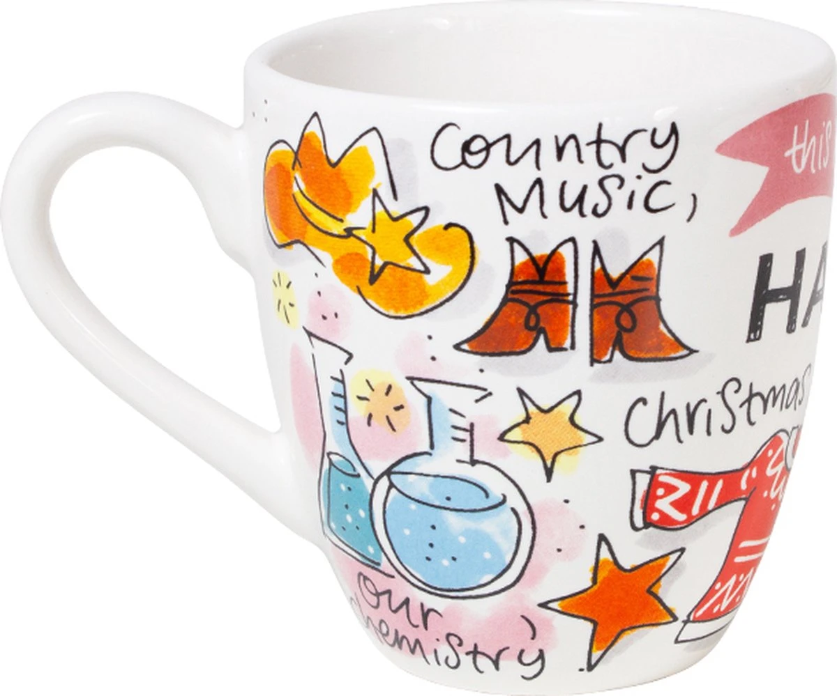 Blond Amsterdam, Happy - Mini Mok Art 2 Blond Amsterdam, Happy - Mini Mok Art - Afbeelding 2