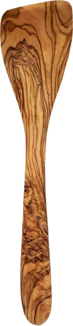 Houten Spatel - Olijfhout - Bakspaan - Bakspatel - 30 Cm - Spatel - Spatel Hout