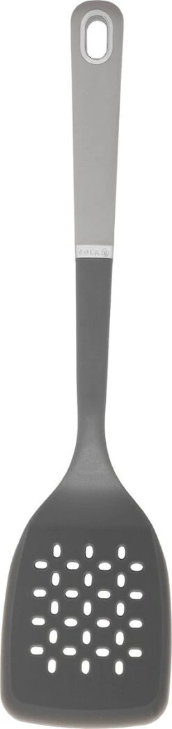 Sola Bakspaan - Hittebestendig - Comfort - Krasvrij - Vaatwasser Veilig - Nylon - 34cm - Grijs 6 Sola Bakspaan - Hittebestendig - Comfort - Krasvrij - Vaatwasser Veilig - Nylon - 34cm - Grijs -Kookgerei Koning Verkoop 283x1200