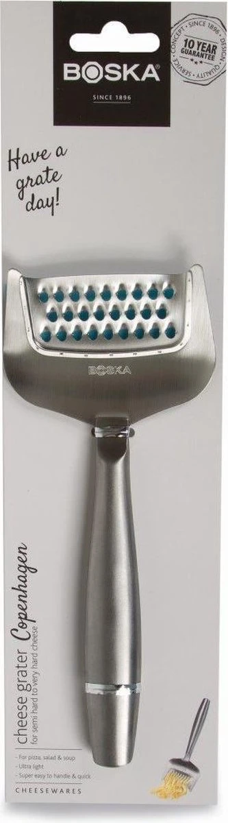 Boska Kaasrasp Copenhagen - Kaasrasp Harde Kaas - Kaasrasp Voor Oude Kaas - Vaatwasserbestendig - Multifunctionele Kaasrasp - RVS - 180 X 74x 20 Mm - Keukengerei - Keuken Accessoires - 10 Jaar Garantie 7 Boska Kaasrasp Copenhagen - Kaasrasp Harde Kaas - Kaasrasp Voor Oude Kaas - Vaatwasserbestendig - Multifunctionele Kaasrasp - RVS - 180 X 74x 20 Mm - Keukengerei - Keuken Accessoires - 10 Jaar Garantie - Afbeelding 7