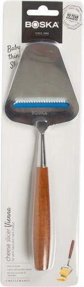 Boska Kaasschaaf Vienna - Kaasschaaf Harde Kaas - Kaasschaaf Oude Kaas - Kaasschaaf Houten Handvat - RVS - Multifunctionele Snijder - Keukengerei - Keuken Accessoires - 10 Jaar Garantie 8 Boska Kaasschaaf Vienna - Kaasschaaf Harde Kaas - Kaasschaaf Oude Kaas - Kaasschaaf Houten Handvat - RVS - Multifunctionele Snijder - Keukengerei - Keuken Accessoires - 10 Jaar Garantie - Afbeelding 8