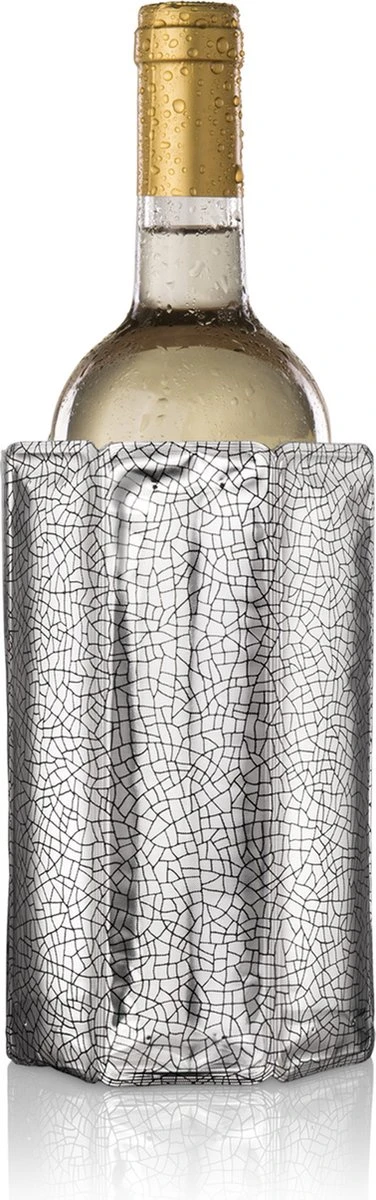 VacuVin Rapid Ice Wijnkoeler - Zilver 6 VacuVin Rapid Ice Wijnkoeler - Zilver - Afbeelding 6