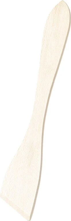 Spatel - Bakspaan - Bakspatel - Roerspatel - Keukengerei - Hout - Bruin