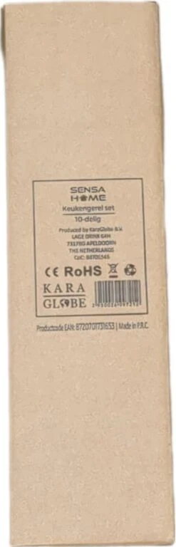 SensaHome - Luxe Teakhouten Keukengerei Set 10-delig - Hout -Kookgerei Koning Verkoop 386x1200 3
