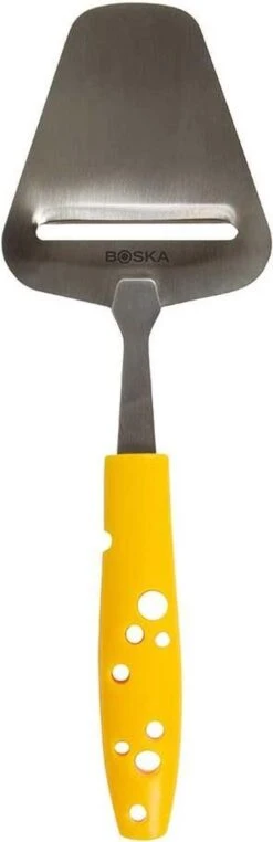 Boska Kaasschaaf Cheesy - Kaasschaaf Harde Kaas - Kaasschaaf Voor Oude Kaas - Groenteschaaf - Groentesnijder - Vaatwasserbestendig - Gele Kaasschaaf - Multifunctionele Kaasschaaf - RVS - Keukengerei - Keuken Accessoires - 10 Jaar Garantie -Kookgerei Koning Verkoop 389x1200