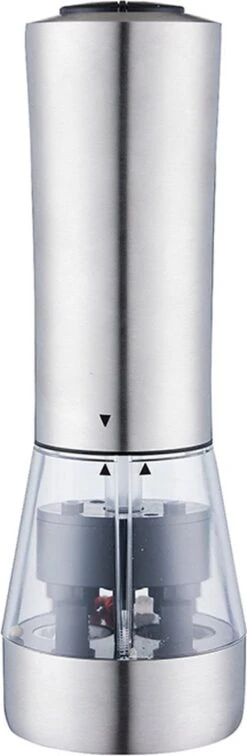 KROMS Peper En Zoutmolen Set - Peper En Zoutmolen Set Elektrisch -2 In 1 - Instelbare Maalgraad - Pepermolen - Zoutmolen - Peper En Zoutmolen Elektrisch -Kookgerei Koning Verkoop 392x1200