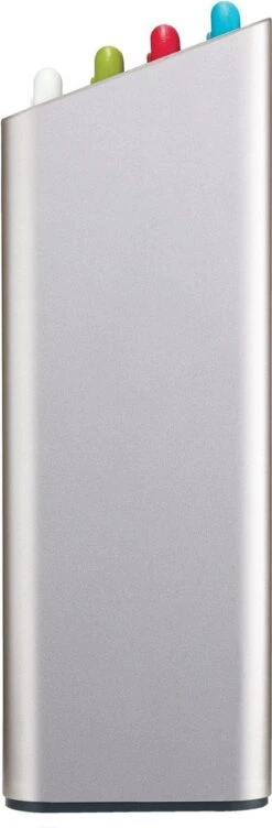 Joseph Joseph JosephJoseph - Folio - Snijplank - In Houder - Medium - Set Van 5 Stuks - Zilver -Kookgerei Koning Verkoop 394x1200 1