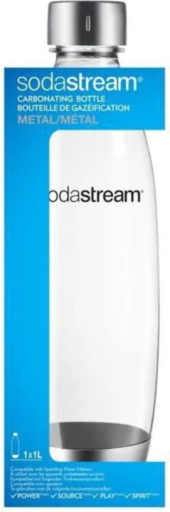 SodaStream - Herbruikbare Fles Metaal - 1 Liter 10 SodaStream - Herbruikbare Fles Metaal - 1 Liter -Kookgerei Koning Verkoop 400x1200 1
