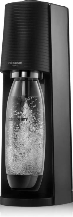 SodaStream TERRA - Zwart- Incl. Quick Connect Koolzuurcilinder