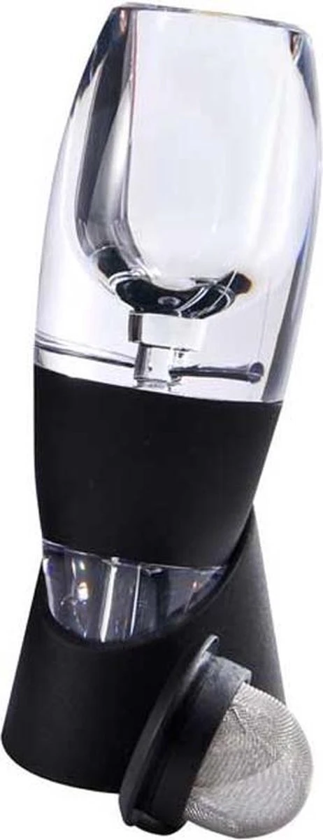 MikaMax Magic Wijn Decanteerder - Vaatwasserbestendig - Incl. Zeef - Wijn Beluchter - Decanter - Wijn Accessoires - Wijn Cadeaus - Magic Wine Decanter 2 MikaMax Magic Wijn Decanteerder - Vaatwasserbestendig - Incl. Zeef - Wijn Beluchter - Decanter - Wijn Accessoires - Wijn Cadeaus - Magic Wine Decanter - Afbeelding 2