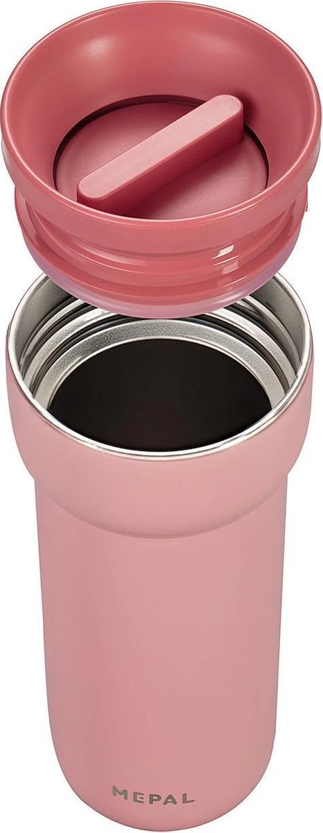 Mepal Isoleerbeker Ellipse 475 Ml – Houdt Je Drankje 6 Uur Warm En 10 Uur Koud – Nordic Pink – Koffiebeker To Go – Lekdicht – Thermosbeker 9 Mepal Isoleerbeker Ellipse 475 Ml – Houdt Je Drankje 6 Uur Warm En 10 Uur Koud – Nordic Pink – Koffiebeker To Go – Lekdicht – Thermosbeker - Afbeelding 9