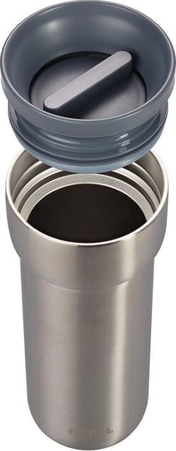 Mepal Isoleerbeker Ellipse 475 Ml – Houdt Je Drankje 6 Uur Warm En 10 Uur Koud – Natural Brushed – Koffiebeker To Go – Lekdicht – Thermosbeker -Kookgerei Koning Verkoop 469x1200 1