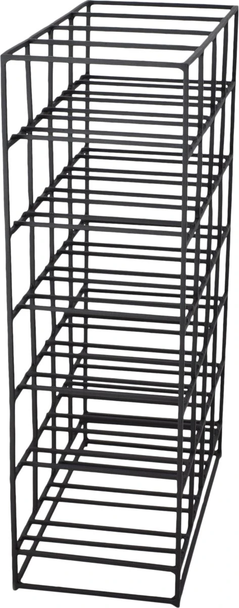 LOFT42 - Pinot Metalen Wijnrek Zwart - 24 Flessen - 20x60x41 2 LOFT42 - Pinot Metalen Wijnrek Zwart - 24 Flessen - 20x60x41 - Afbeelding 2