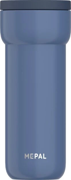 Mepal Isoleerbeker Ellipse 475 Ml – Houdt Je Drankje 6 Uur Warm En 10 Uur Koud – Nordic Denim – Koffiebeker To Go – Lekdicht – Thermosbeker -Kookgerei Koning Verkoop 477x1200