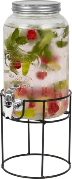 Sareva Drankdispenser - Met Houder - 3 Liter