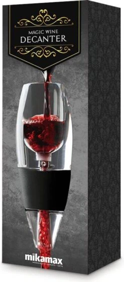 MikaMax Magic Wijn Decanteerder - Vaatwasserbestendig - Incl. Zeef - Wijn Beluchter - Decanter - Wijn Accessoires - Wijn Cadeaus - Magic Wine Decanter 7 MikaMax Magic Wijn Decanteerder - Vaatwasserbestendig - Incl. Zeef - Wijn Beluchter - Decanter - Wijn Accessoires - Wijn Cadeaus - Magic Wine Decanter -Kookgerei Koning Verkoop 529x1200 4