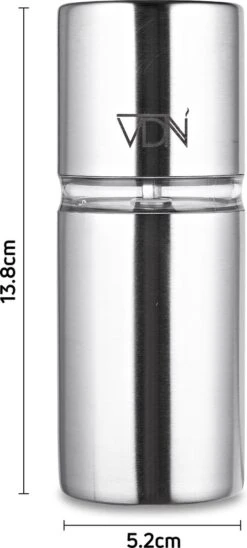 Nootmuskaatmolen – RVS – Met Voorraadruimte Voor 4 Muskaatnoten - Verse Nootmuskaat Bereiden – VDN 10 Nootmuskaatmolen – RVS – Met Voorraadruimte Voor 4 Muskaatnoten - Verse Nootmuskaat Bereiden – VDN -Kookgerei Koning Verkoop 541x1200