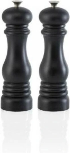 Le Creuset Peper- En Zoutset Mat Zwart 21 Cm -Kookgerei Koning Verkoop 553x1200 1