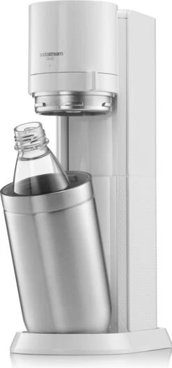 SodaStream DUO - Wit - Incl. Quick Connect Koolzuurcilinder - Met 1 Glazen En 1 Herbruikbare Plastic Fles -Kookgerei Koning Verkoop 561x1200 4