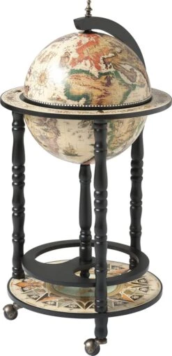 Brulo Wereldbol Globe Globebar Barglobe Vespucci Zwart/Wit 33 Cm 7 Brulo Wereldbol Globe Globebar Barglobe Vespucci Zwart/Wit 33 Cm -Kookgerei Koning Verkoop 581x1200 3