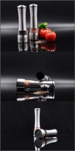 Timmers Trading Luxe Peper En Zoutmolen Set – Handmatig 20 Timmers Trading Luxe Peper En Zoutmolen Set – Handmatig -Kookgerei Koning Verkoop 600x1200 1