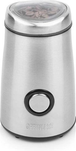 Princess Coffee Grinder Stainless Steel Deluxe 01.242196.01.001 -Kookgerei Koning Verkoop 605x1200