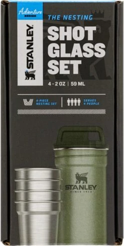 Stanley The Nesting Shot Glass Set - Hammertone Green -Kookgerei Koning Verkoop 608x1200