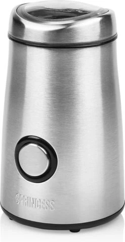 Princess Coffee Grinder Stainless Steel Deluxe 01.242196.01.001 -Kookgerei Koning Verkoop 620x1200 1