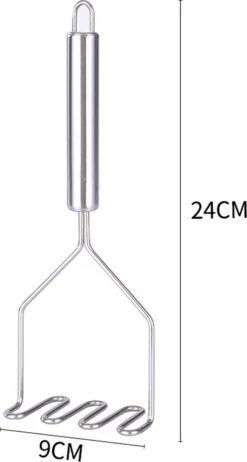 YUGN Pureestamper Aardappelstamper Stamper - Pureerder Stampotstamper - RVS - Cadeau Tip -Kookgerei Koning Verkoop 641x1200 1
