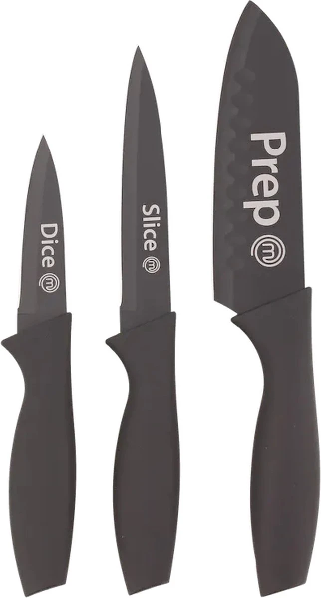 MasterChef Snijplanken 3 Stuks + MasterChef Keramische Messenset 3-delig 5 MasterChef Snijplanken 3 Stuks + MasterChef Keramische Messenset 3-delig - Afbeelding 5