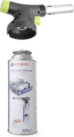 Hendi Design Koksbrander Met Gasbus - Professionele Creme Brullee Brander - 17,5x6,8x(H)26cm -Kookgerei Koning Verkoop 653x1200 1