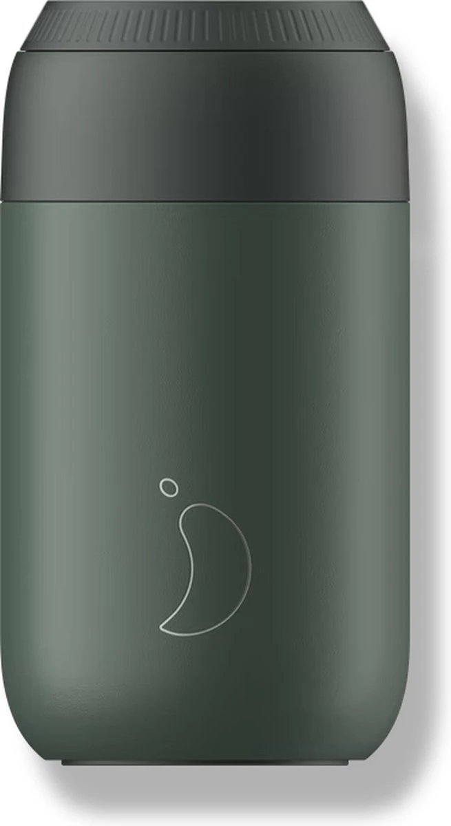 Chillys Series 2 - Beker - Koffie-to-go - 340ml - Pine Green 5 Chillys Series 2 - Beker - Koffie-to-go - 340ml - Pine Green - Afbeelding 5
