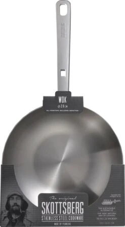 Skottsberg Wok Stainless Steel 28 Cm Roestvrijstaal -Kookgerei Koning Verkoop 662x1200 1