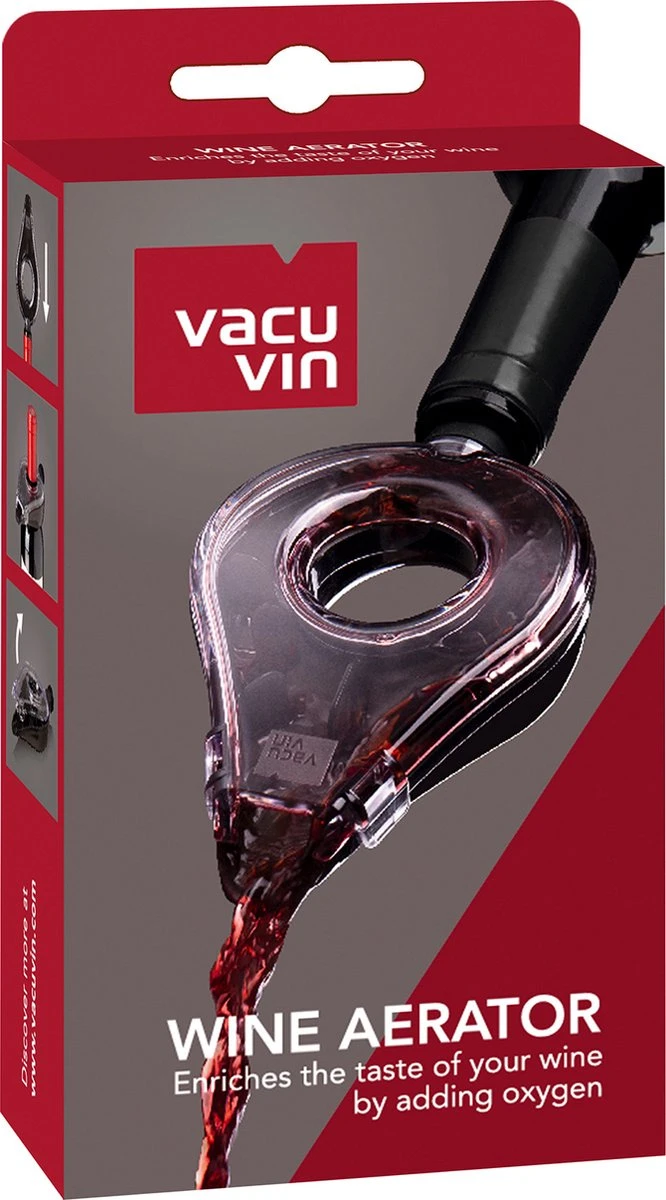 Wijn Aerator - Decanter - Vacuvin 4 Wijn Aerator - Decanter - Vacuvin - Afbeelding 4