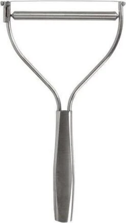 Boska Kaasschaaf Met Snijdraad Monaco+ - Kaasschaaf Voor Jonge Kaas - Kaaschaaf Voor Korstloze Zachte En Jonge Kaas - Draadsnijder - RVS - Keukengerei - Keuken Accessoires - 10 Jaar Garantie