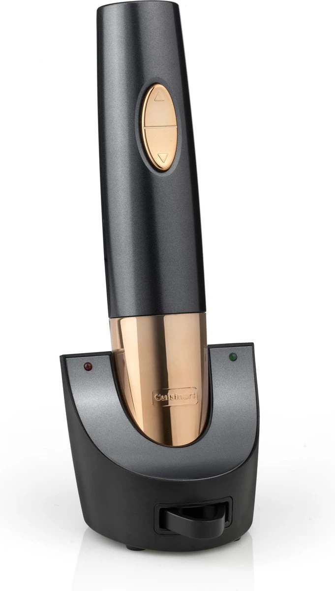 Cuisinart Wijnopener & Elektrische Kurkentrekker CWO50E - Draadloos - Inclusief Laadstation En Foliesnijder - Blauw 8 Cuisinart Wijnopener & Elektrische Kurkentrekker CWO50E - Draadloos - Inclusief Laadstation En Foliesnijder - Blauw - Afbeelding 8