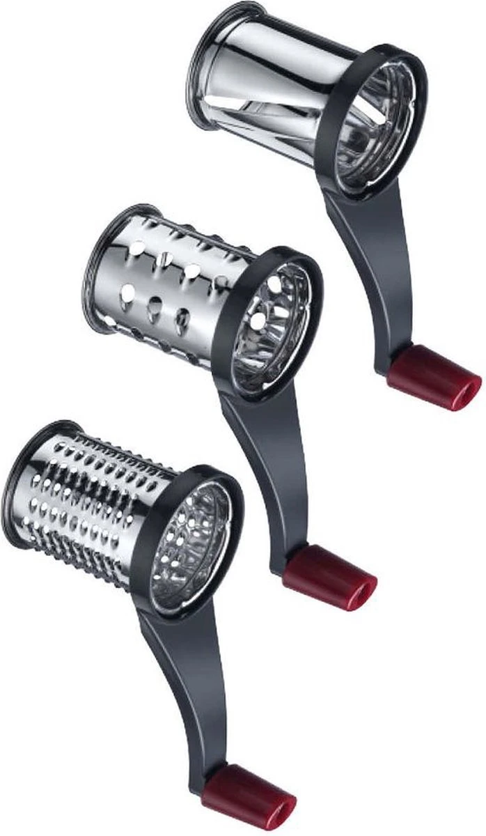 Westmark Trio Trommelrasp - Kunststof 7 Westmark Trio Trommelrasp - Kunststof - Afbeelding 7