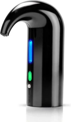Merkloos Elektrische Wijnbeluchter - Wijn Decanteerder - Decanter - Zwart - Luxe Wijnbeluchter - Wijn Aerator - Oplaadbaar - Wijntap - Wine Decanter -Kookgerei Koning Verkoop 700x1200 5