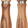 Deleca Peper En Zoutmolen Set - Handmatig Design - Pepermolen - Incl. Geschenkdoos - Premium FSC Acacia Hout - 20 Cm