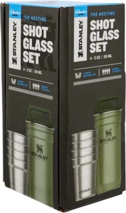 Stanley The Nesting Shot Glass Set - Hammertone Green -Kookgerei Koning Verkoop 714x1200 1