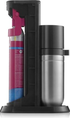 SodaStream DUO - Zwart - Incl. Quick Connect Koolzuurcilinder - Met 1 Glazen En 1 Herbruikbare Plastic Fles -Kookgerei Koning Verkoop 716x1200 6