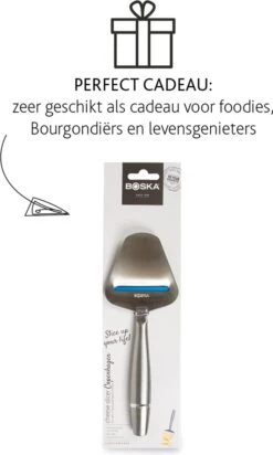 Boska Kaasschaaf Copenhagen - Kaasschaaf Harde Kaas - Kaasschaaf Voor Oude Kaas - Vaatwasserbestendig - Multifunctionele Kaasschaaf - RVS - 220 X 74 X 20 Mm - Keukengerei - Keuken Accessoires - 10 Jaar Garantie -Kookgerei Koning Verkoop 719x1200