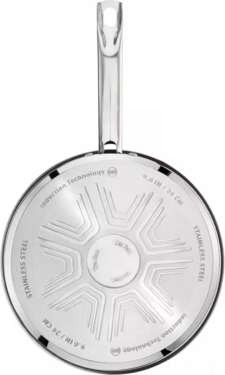 Tefal Intuition Pannenset 5-Pannen Kookset - Steelpan Ø 16 Cm, Kookpan 18/20/24 Cm, Soeppan 22 Cm - Zilver 4 Tefal Intuition Pannenset 5-Pannen Kookset - Steelpan Ø 16 Cm, Kookpan 18/20/24 Cm, Soeppan 22 Cm - Zilver - Afbeelding 4