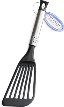 Bakspaan - Imperial - Spatel - Zwart - Metaal - RVS - Kunststof