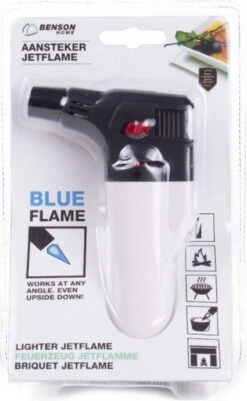 Benson Aansteker Zwart - Crème Brûlée Brander Inclusief 2 Navulflessen Butaangas -Kookgerei Koning Verkoop 739x1200 3