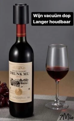 Wijndop | Langer Houdbaar Dop | Vacuum Pomp | Champagne Kurk | Wijnen | Leuk Om Cadeau Te Doen! -Kookgerei Koning Verkoop 741x1200 5